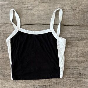 Black and White Tank Top